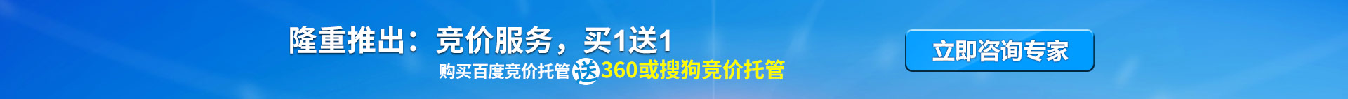 隆重推出：競(jìng)價(jià)服務(wù)，買(mǎi)一送一